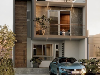 Casa con recámera en planta baja en La Calera