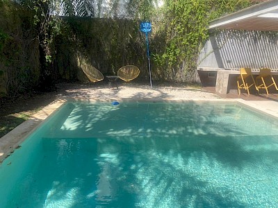 Departamento en renta en planta baja dentro de privada en zona norte