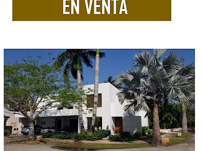 CASA EN VENTA YUCATÁN COUNTRY CLUB 