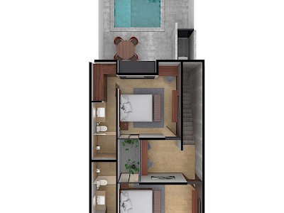 Th en Venta en Privada en Santa Gertrudis Copo