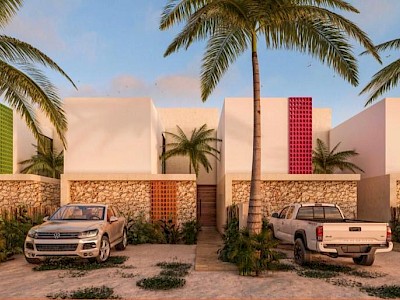 VILLA EN EXCLUSIVA PRIVADA DE CHICXULUB, PUERTO